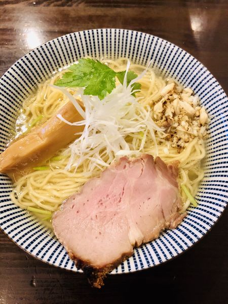 「鯛そば塩 大盛(800円)、鯛めし(200円)」@活龍海専門店 海KATSURYUの写真