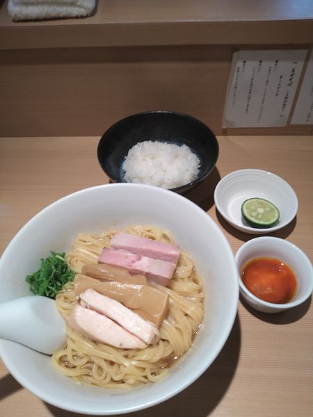 「まぜそば」@らぁ麺 はやし田 新宿本店の写真