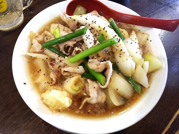 「スタミナそば」@立ち呑み居酒屋 金町製麺の写真