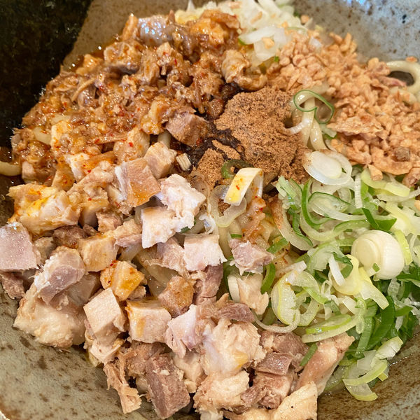 「まぜそば（カレー）」@食処 渓の写真