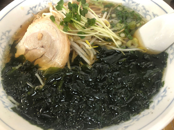 「わかめラーメン」@風月庵の写真