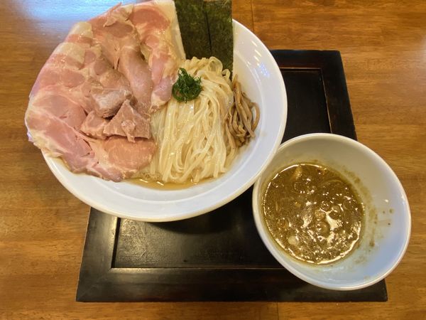 「特製燻製牡蠣の昆布水つけ麺1200円」@らぁ麺はうす Sumika0の写真