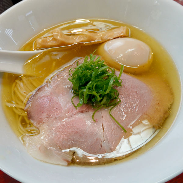 「味玉塩蕎麦 1,050円」@神保町黒須の写真