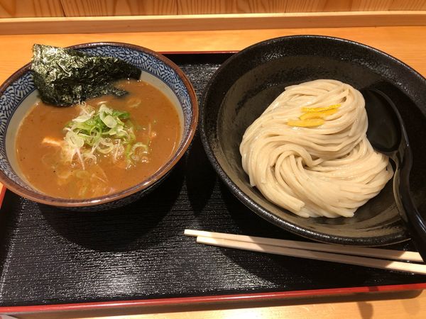 「濃厚魚介つけ麺」@麺屋力の写真