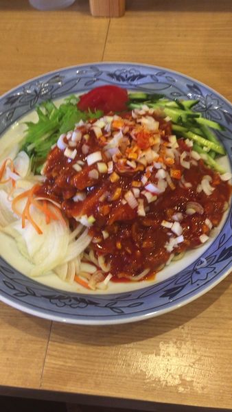 「鶏絲涼麺（チースーリャンメン）」@坦々麺 四川の写真