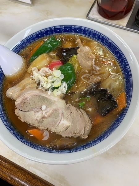 「肉ラーメン 800円」@鶴の恩がえしの写真