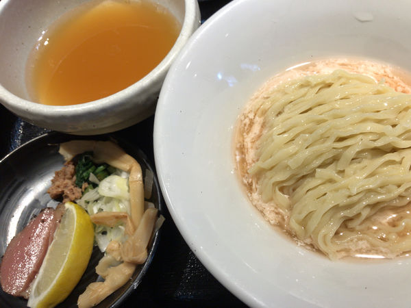 「鴨出汁手揉み塩つけ麺」@鴨出汁中華蕎麦 麺屋yoshikiの写真