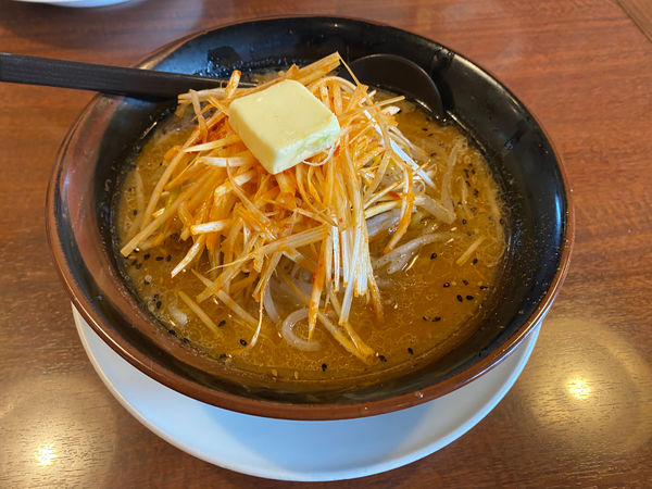 「ネギ味噌バター」@ラーメン あすなろ 小山店の写真