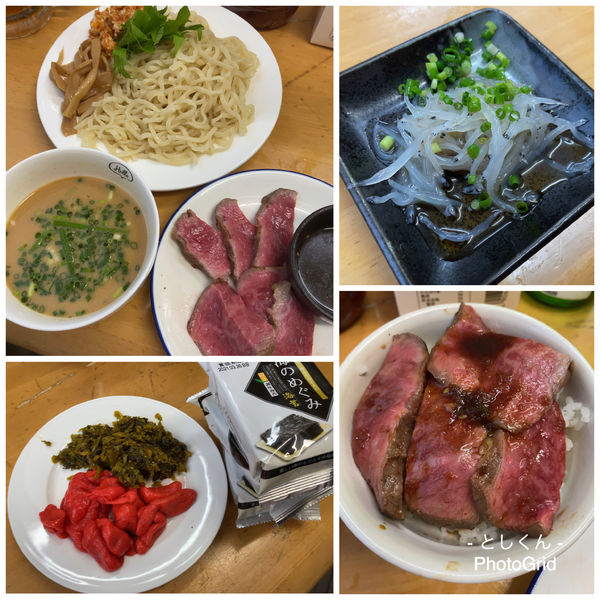 「【8月限定】胡麻味噌つけ冷し 和風ローストビーフ添え Ｓ」@MENYA 食い味の道有楽の写真