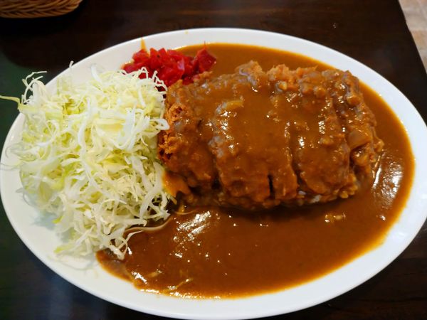 「カツカレー（800円）」@キッチン すみっこの写真