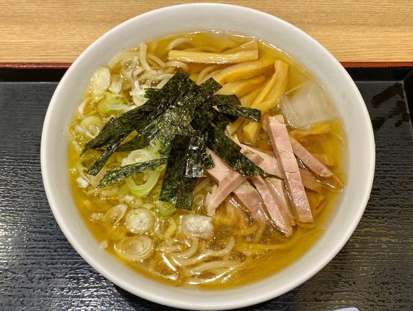 「冷やかけ　半麺　590」@舎鈴 プレナ幕張店の写真