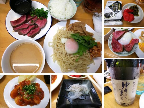 「【限定】胡麻味噌つけ冷し和風ローストビーフ添えS　3000円」@MENYA 食い味の道有楽の写真