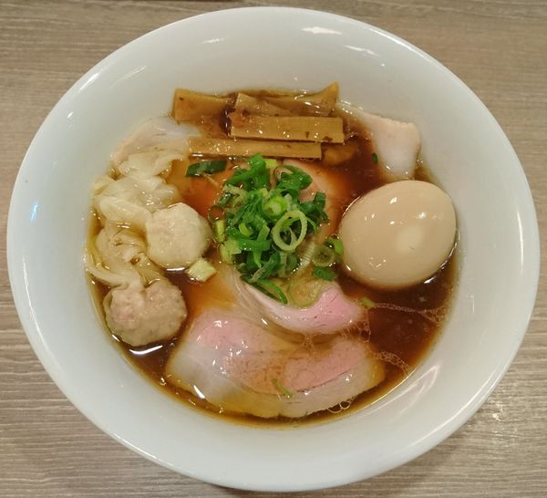 「特製醤油そば」@中華そば 和渦 TOKYOの写真