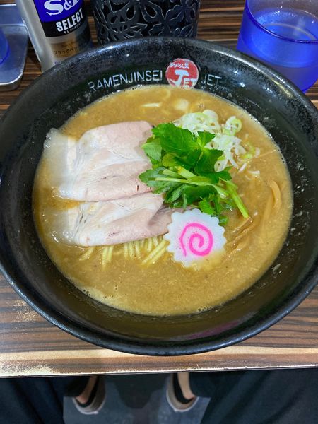 「鶏煮込みそば」@ラーメン人生 JET 福島本店の写真