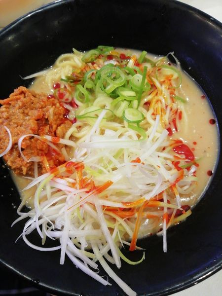 「濃厚冷やし担々麺」@はま寿司 浦和店の写真