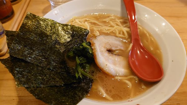 「らーめん　麺硬め、味濃いめ、アブラ普通」@らーめん 大桜 向ヶ丘遊園店の写真