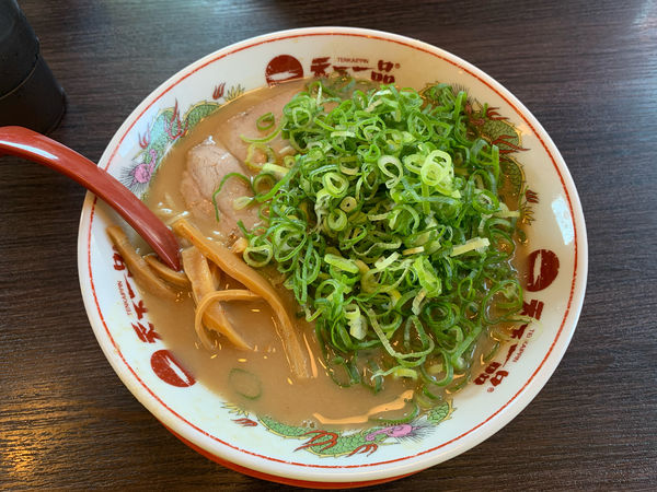 「ねぎラーメン」@天下一品 甲府向町店の写真