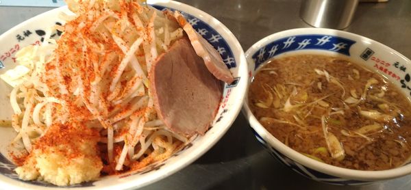 「つけ麺　野菜にんにく」@らーめん大 池袋店の写真