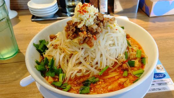 「二郎系ラーメン塩(並)800円トッピング野菜120円」@麺屋 しずる 幸田店の写真