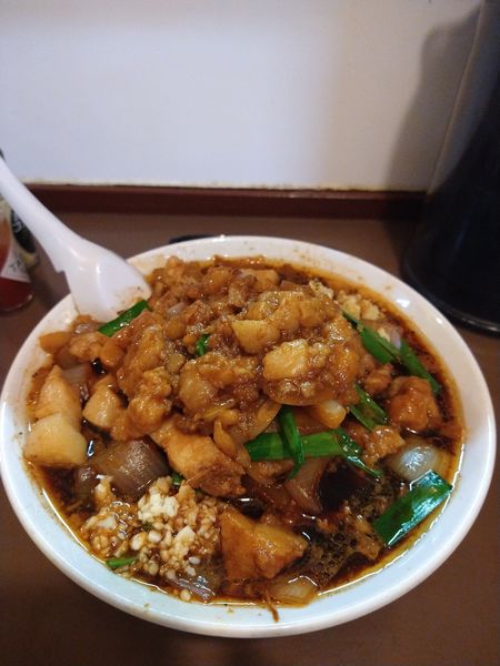 「スタ満ソバ+具マシ　1100円」@元祖スタミナ満点らーめん すず鬼の写真