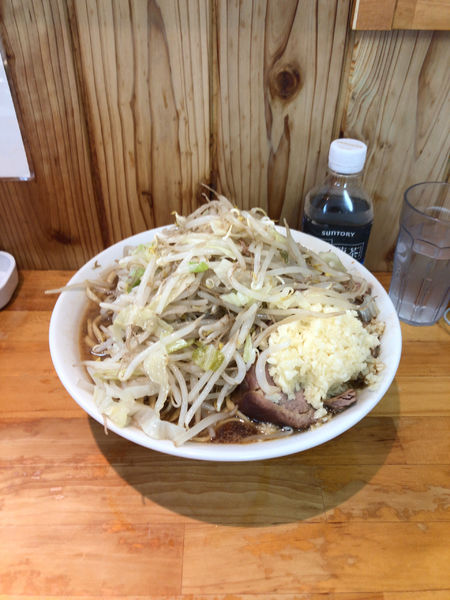 「大ラーメン　ニンニクマシ」@らーめん つの旨の写真