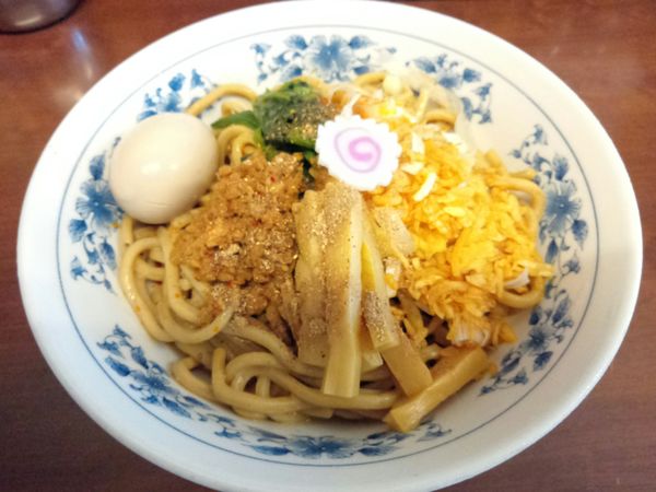 「【限定】冷し汁なし担々￥800・味玉 ￥100」@次念序の写真