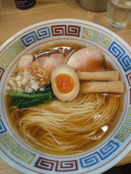 「中華そば800円」@ほっこり中華そば もつけの写真