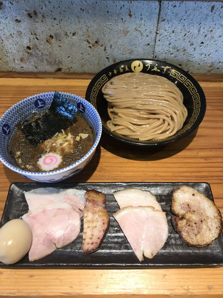 「特製つけ麺（並）」@中華蕎麦うゑずの写真