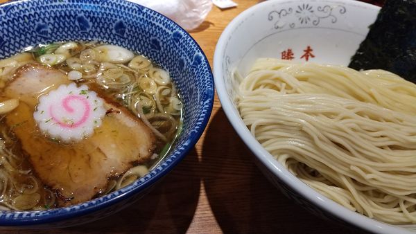 「清湯つけそば」@つけそば 神田勝本の写真