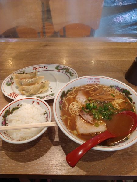 「そば定食　770円」@中華そば 後楽本舗の写真