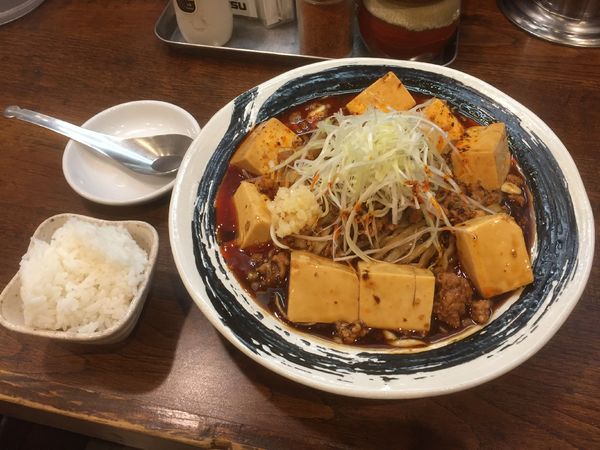 「【夏季限定】スタミナ冷やし麻婆麺 並盛り 2辛」@つけめんTETSU 御徒町ラーメン横丁店の写真