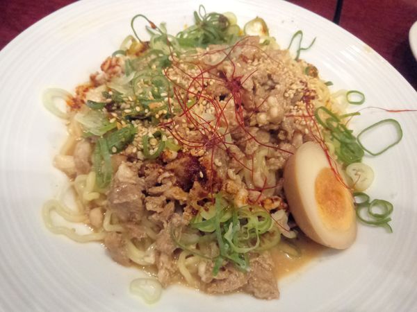 「たっぷり粗挽き肉の冷やし担担麺７５４円」@バーミヤン 川口東本郷店の写真