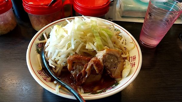 「らーめん（７４０円）」@らーめん 油そば 牛スタ 郎郎郎 橋本店の写真