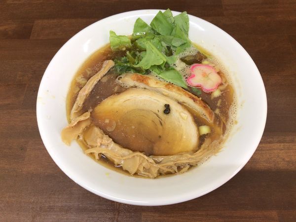 「魚介しょうゆらぁめん」@4代目松屋食堂の写真