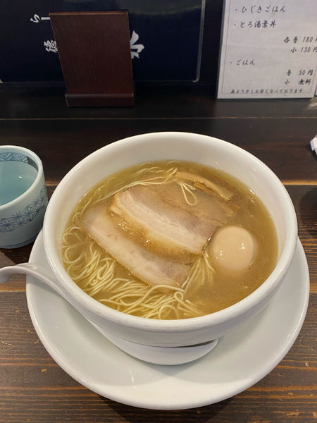 「塩　煮たまご」@徳川町 如水 本店の写真