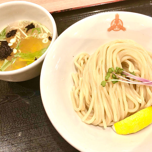 「鯛だし塩つけ麺（中）790円」@つけ麺専門店 三田製麺所 セブンパークアリオ柏店の写真