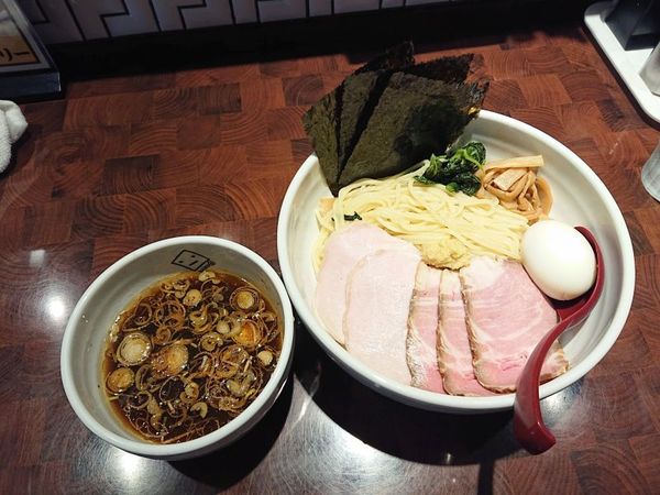 「特製生姜醤油つけ麺」@生姜醤油専門 我武者羅 代々木店の写真