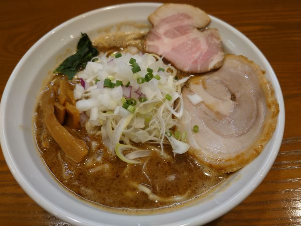 「濃厚魚介ラーメン」@二代目 にぼ助 池袋店の写真
