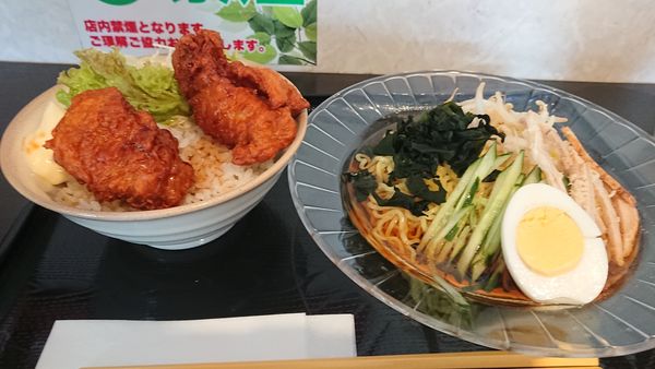 「冷やし中華」@勝どき食堂 坂戸店の写真