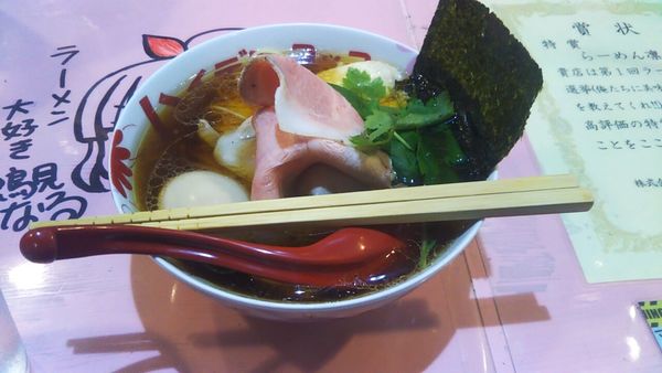 「凛々しい特製鶏中華蕎麦」@らーめん凛々の写真