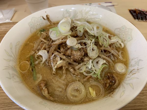 「豚もやし味噌ラーメン」@ラーメン餃子 なか屋の写真