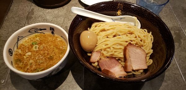 「味玉油滴つけ麺」@麺屋武蔵 武滴の写真