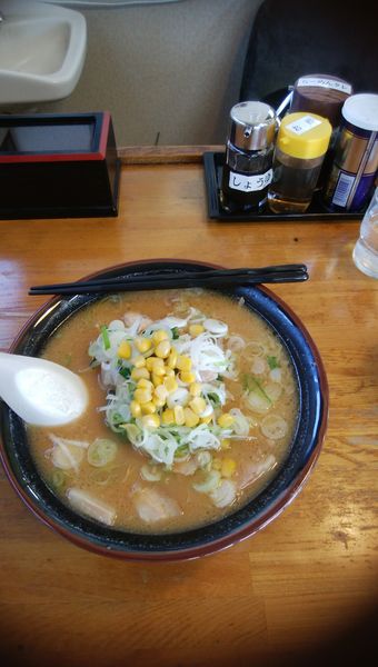 「味噌ラーメン　麺固め　700円」@とんこつラーメン 一代の写真
