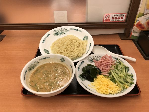 「ごま味噌冷し」@日高屋 祖師ヶ谷大蔵店の写真