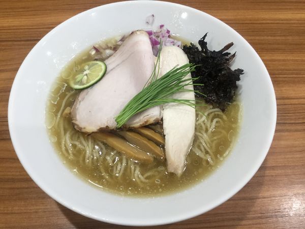 「【数量限定】鯵と伊吹いりこの冷やしそば(¥900)」@中華そば 西川の写真