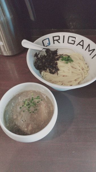 「煮干しつけ麺」@麺屋 ORIGAMIの写真