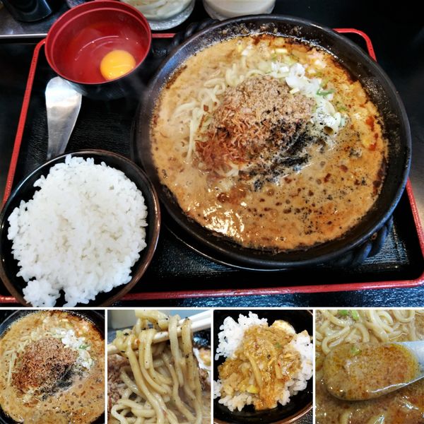 「担々ドラゴン　800円」@濃厚豚骨ラーメン 竹三郎の写真