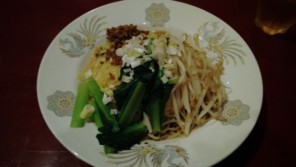 「胡麻たれあえ麺(550円)」@飛龍菜館 本館の写真