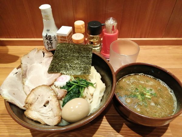 「特製つけ麺」@麺屋 真心の写真