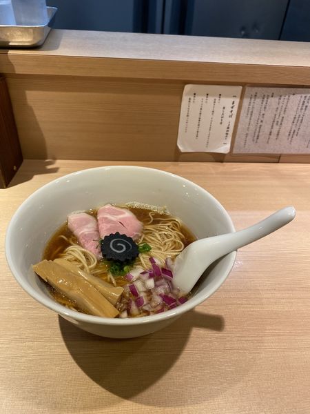 「のどぐろそば」@らぁ麺 はやし田 新宿本店の写真